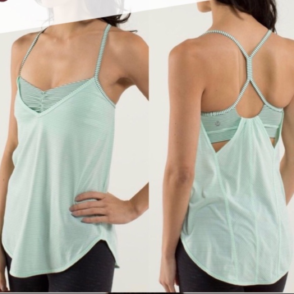 LULULEMON mint tank top